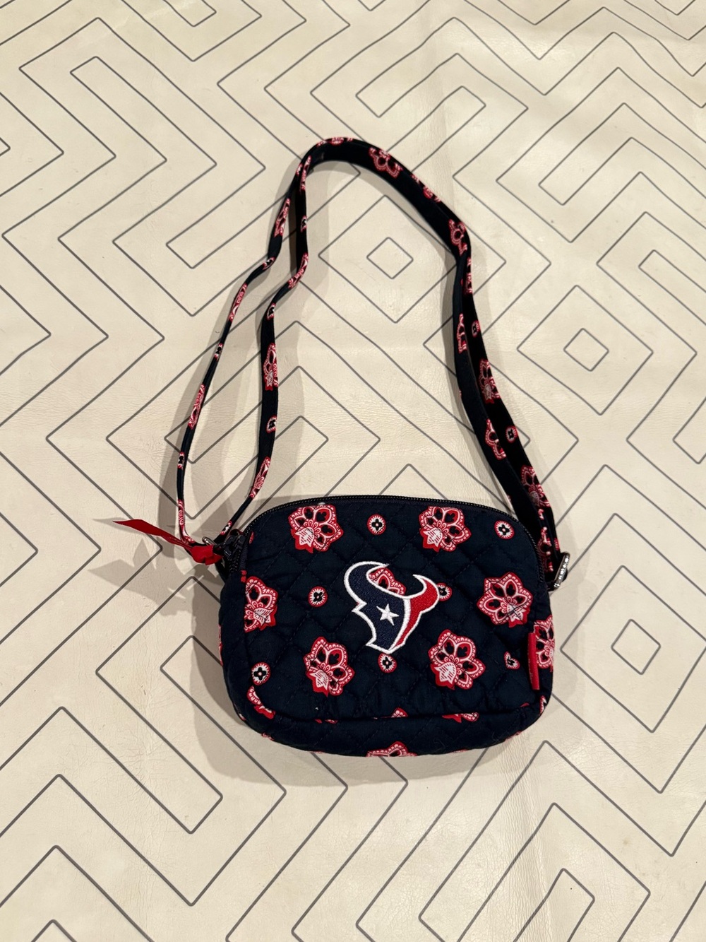 Vera Bradley Houston Texans Crossbody Purse - Picture 1 of 11